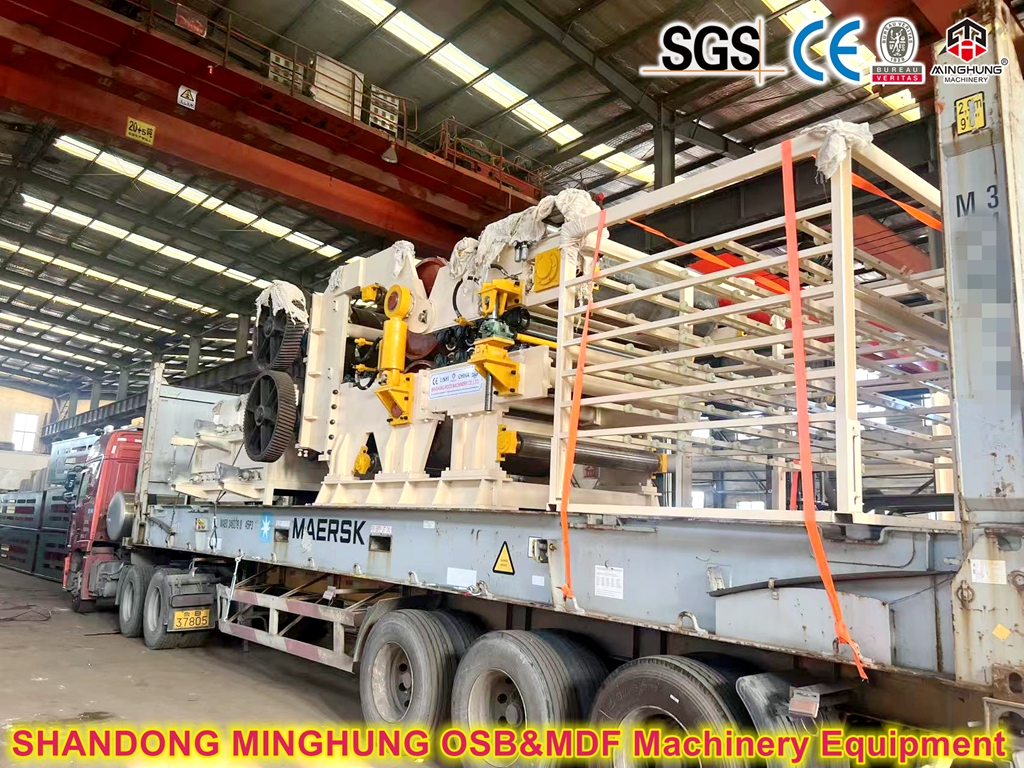 MINGHUNG OSB Continuous pre-press loading tambour