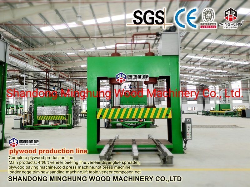 500 t Presse à froid contreplaqué Machine pour machines à bois