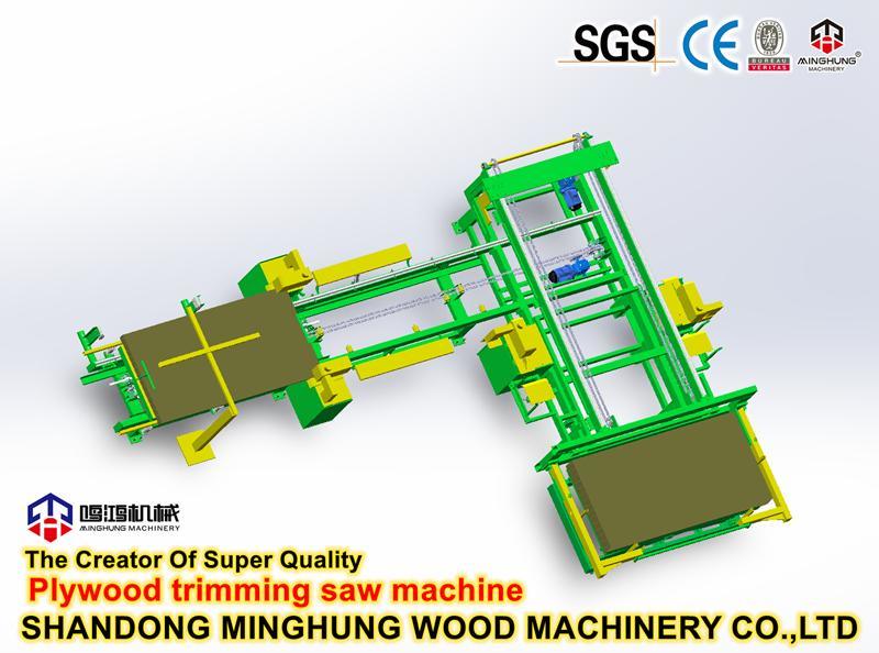 Scie à contreplaqué CNC pour contreplaqué Edge Making Machine