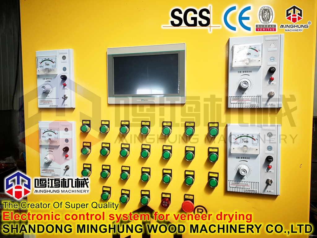 MINGHUNG Système de contrôle électronique de séchage du placage