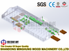 Ligne de production complète de contreplaqué