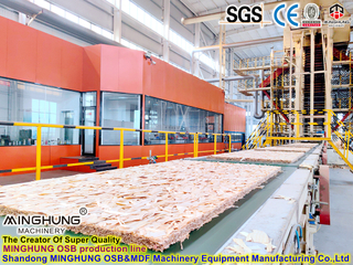 chaîne de production d'OSB de machines à bois de panneaux de particules de 25mm