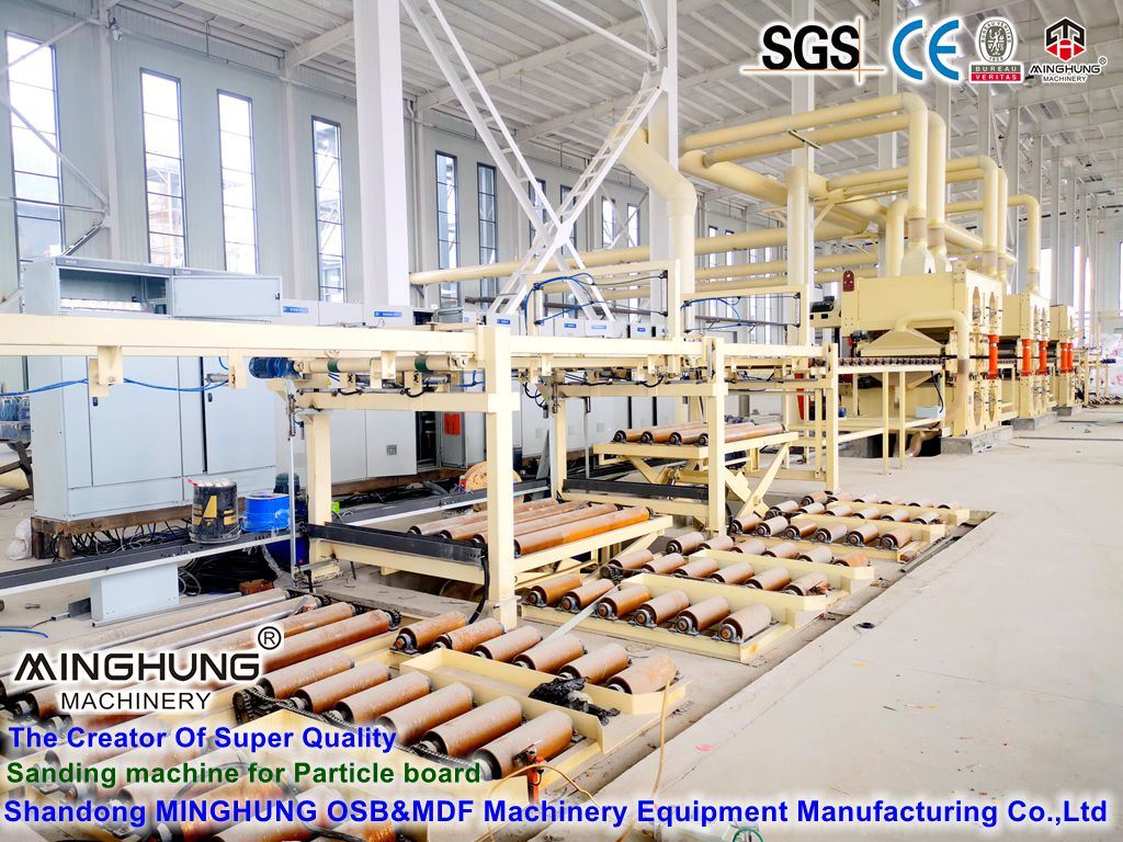 Ligne de production de panneaux de particules OSB à approvisionnement direct d'usine Fabrication de machines