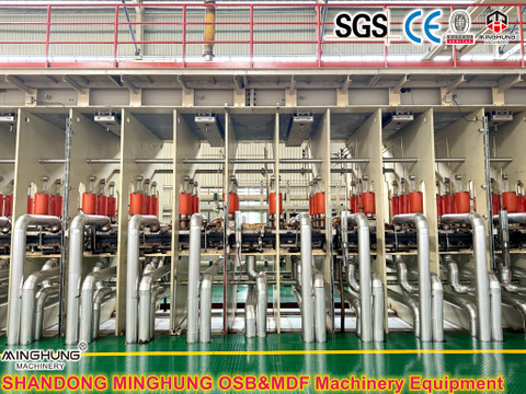  Ligne de production de presse continue pour panneaux ultra-légers Machines pour panneaux de panneaux