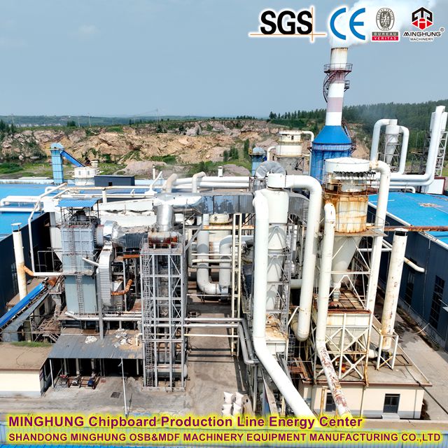 MINGHUNG Centre d'énergie de la ligne de production des panneaux de puce