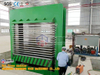 Machine de fabrication de contreplaqué - Presse à chaud
