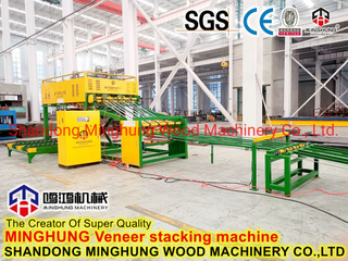 Empileur de placage sous vide pour le tri automatique du placage de bois
