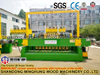 Machine de découpe d'épluchage de placage d'arbre en bois sans broche de 8 pieds en Chine pour la fabrication de contreplaqué et de meubles