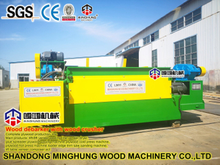 Machine d'écorceuse pour la fabrication de placage de bois