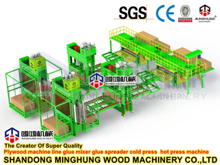 Presse à chaud de machine de presse de la Chine pour produire le bon contreplaqué