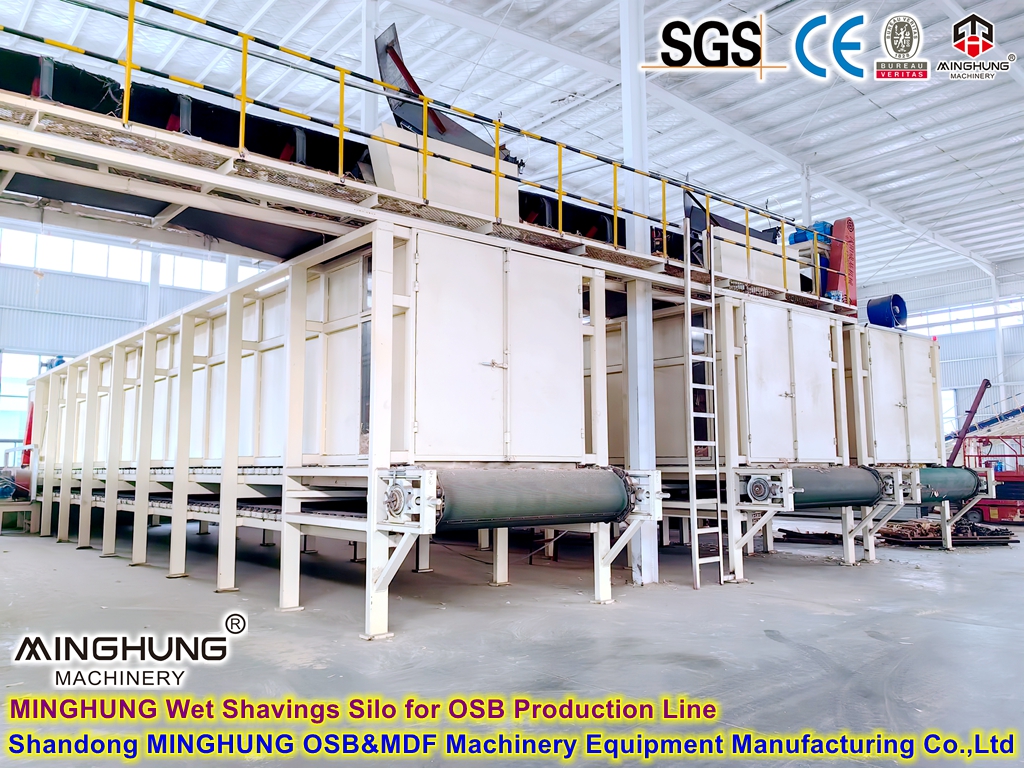 Machine de fabrication de panneaux OSB 1220x2440/panneaux à brins orientés pour l'industrie des panneaux à base de bois
