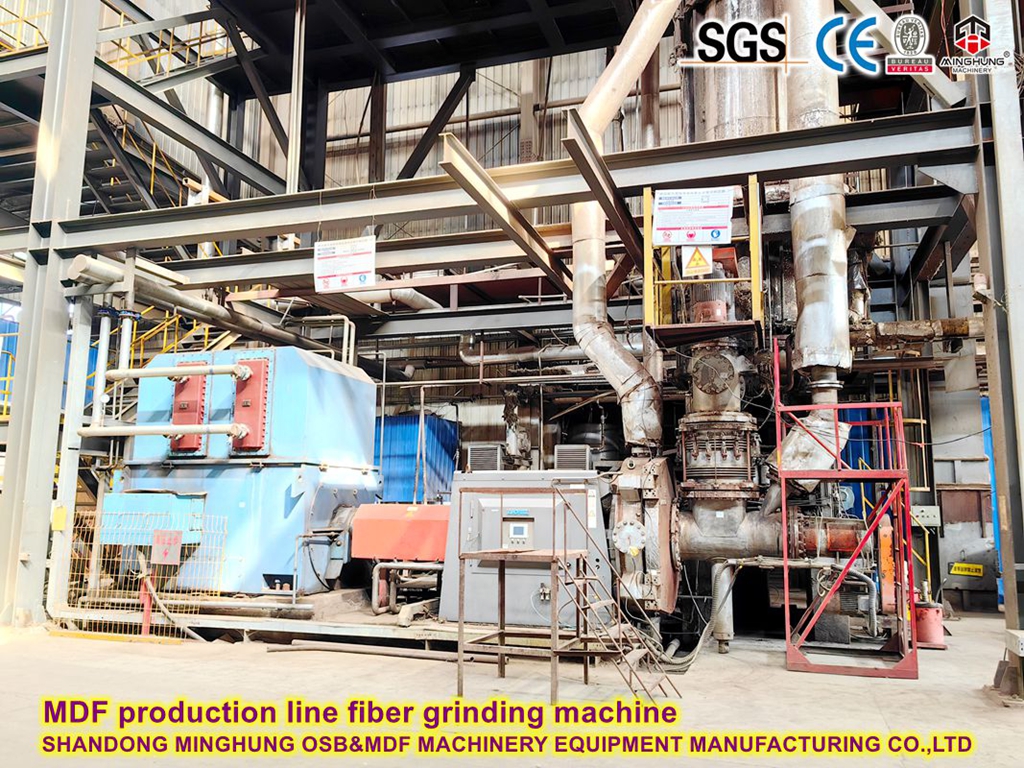 Machine de broyage en fibre pour la ligne de production MDF