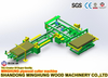 Machine de scie de production de contreplaqué pour couper quatre bords