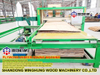 Machine de pavage de placage de contreplaqué pour machine à bois