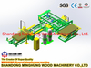 Scie à guide infrarouge pour contreplaqué Making Machine