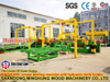 Machine à éplucher rotative de 2700 mm avec système hydraulique pour bois dur de hêtre
