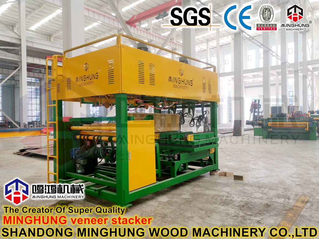 Empileur de contreplaqué de palettiseur de contreplaqué d'aspiration sous vide à grande vitesse