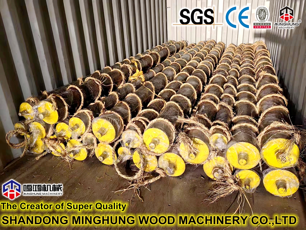 MINGHUNG chargement de la machine &agrave; s&eacute;cher les placages