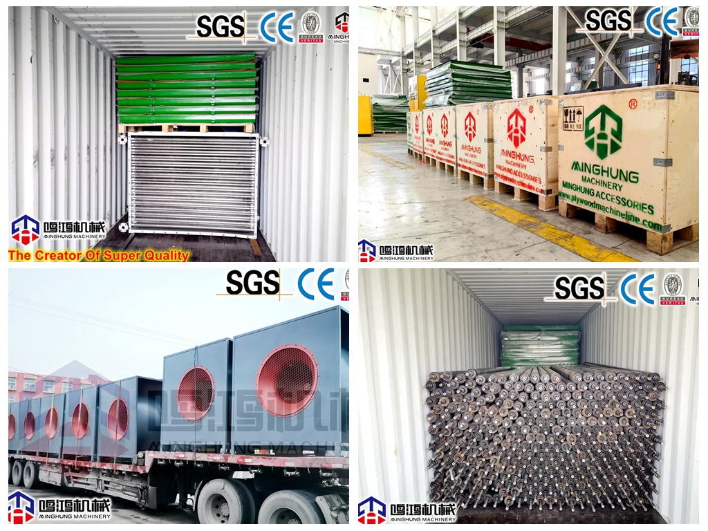 Machine de séchage en contreplaqué