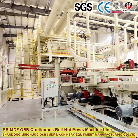  Chine Superwide Fiberboard Presses chaudes continues