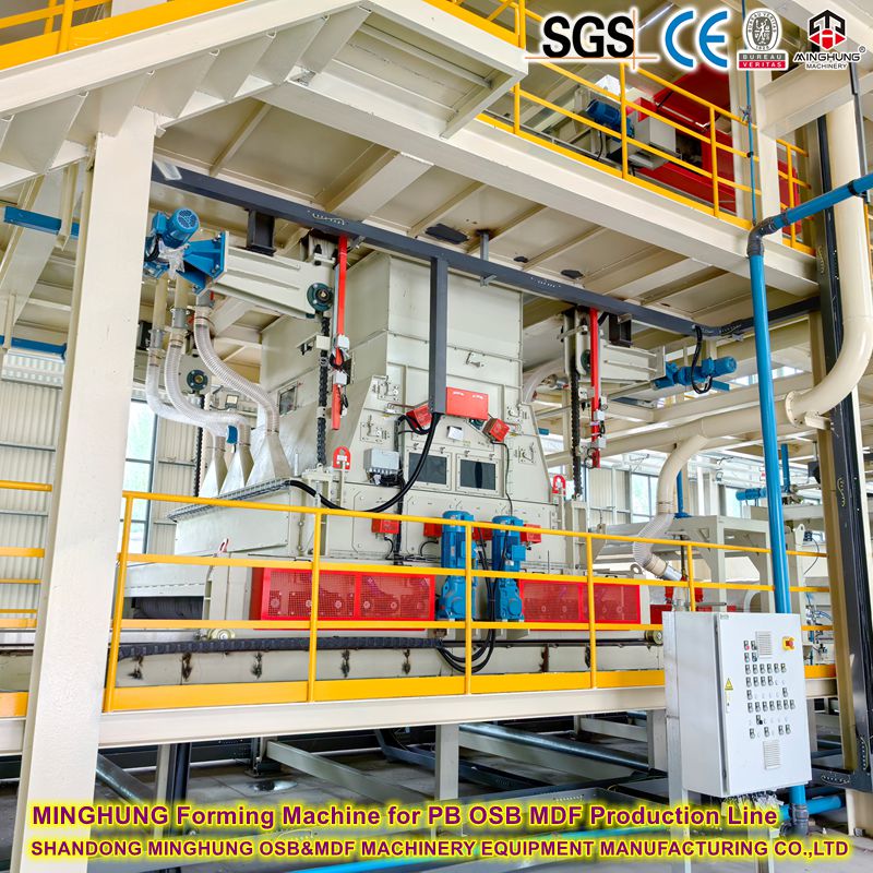 MINGHUNG Machine de formation pour la ligne de production PB OSB MDF