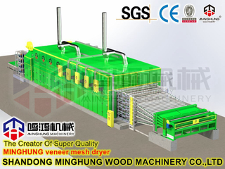 Séchage de placage de bande de contreplaqué