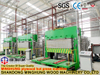 Presse à chaud stratifiée hydraulique pour le travail du bois