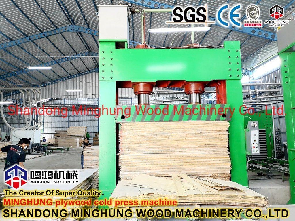 Machine de presse à froid de placage de noyau de contreplaqué pour l'industrie en bois de panneau de Baed