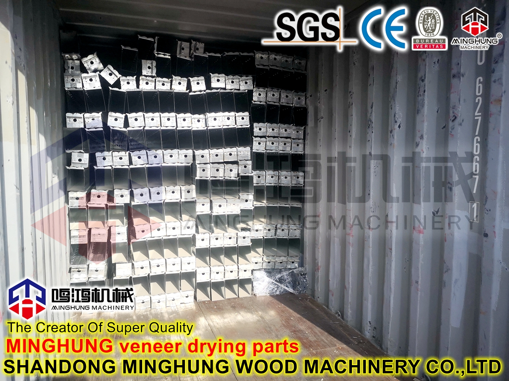 conduit d'air pour le s&eacute;chage du placage