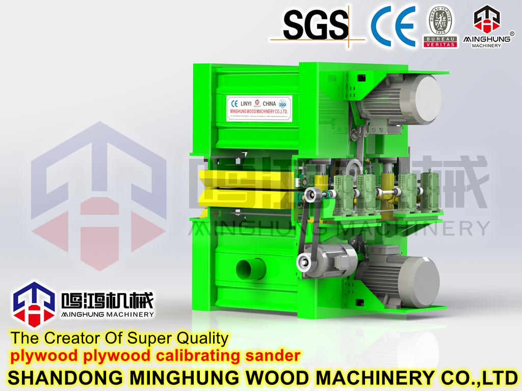 Machine de ponçage de contreplaqué de machine à bois pour la production de contreplaqué