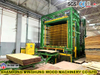 Machine de presse à chaud de contreplaqué grand format de 500 tonnes