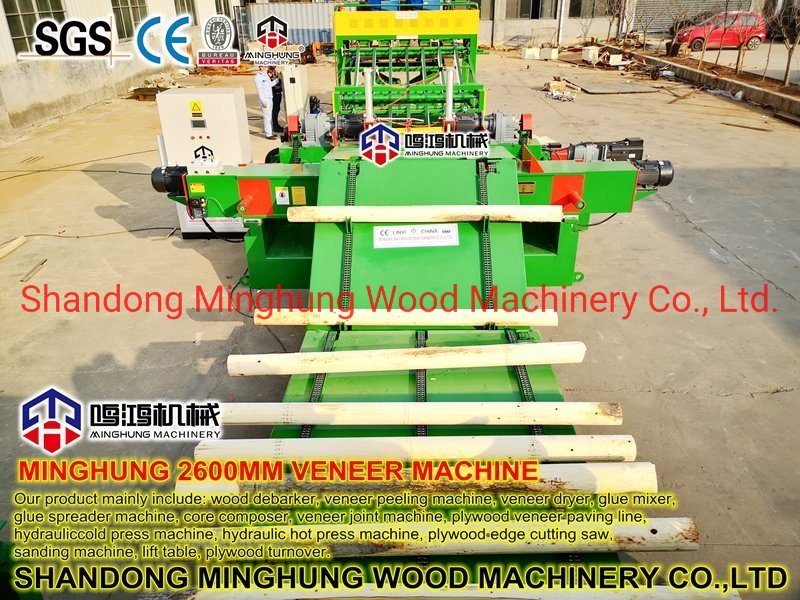 Machine de fabrication de placage de bois CNC pour la fabrication de contreplaqué