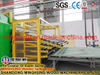 Séchoir à rouleaux de placage à quatre étages pour la ligne de production de contreplaqué