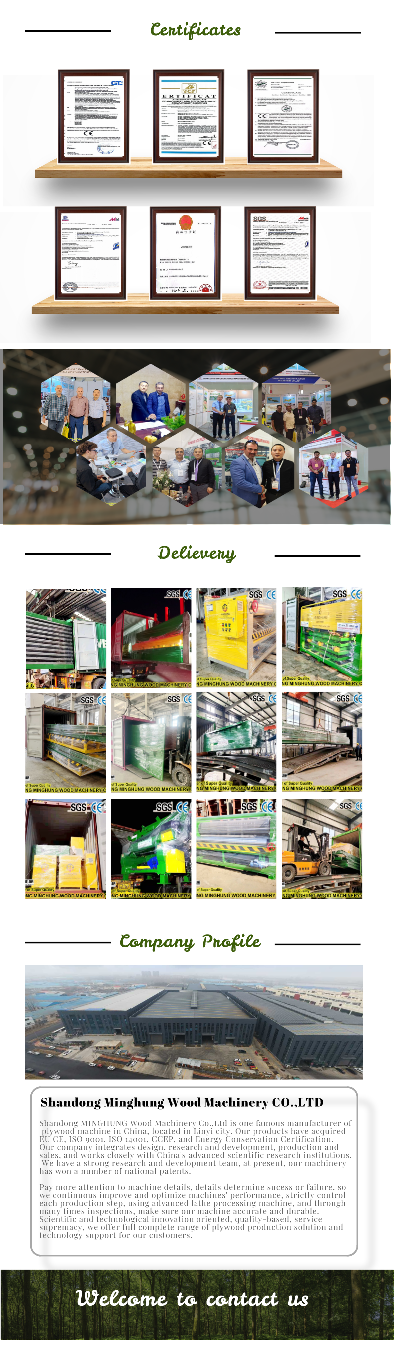 Profil de l'entreprise Minghung