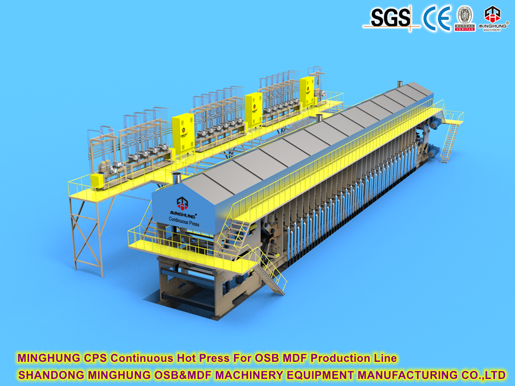 Ligne de production OSB MDF