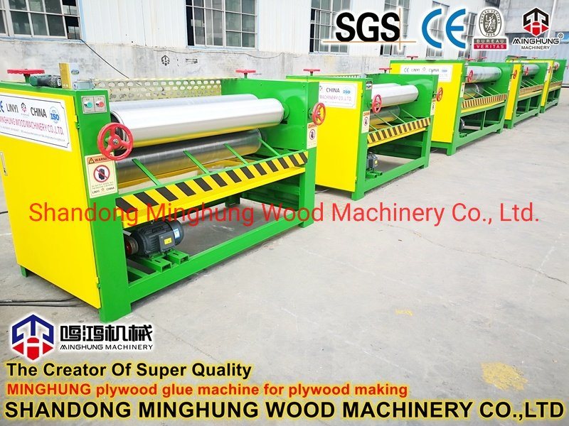 Machine de fabrication de contreplaqué pour le travail du bois Machine d'épandage de colle