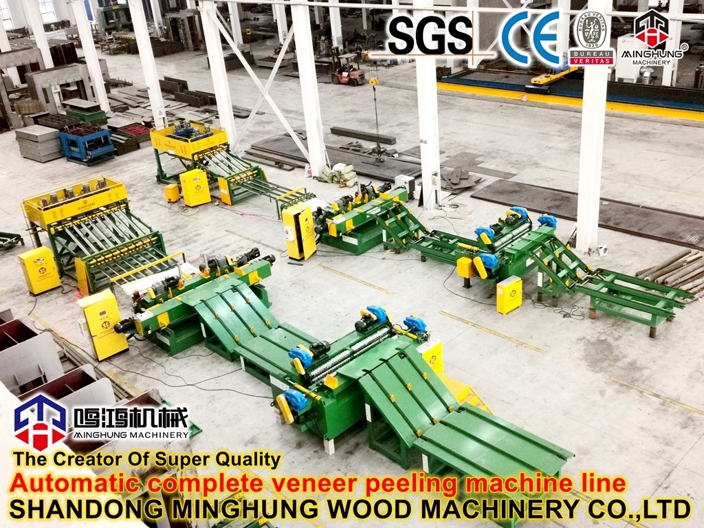 Machine de placage de bois pour les fabricants de machines de contreplaqué