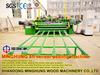 Machine de placage de bois de précision pour la ligne de production de contreplaqué