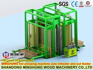 Presse à chaud pour panneaux de contreplaqué 15 Daylights pour l'industrie du papier et des produits forestiers