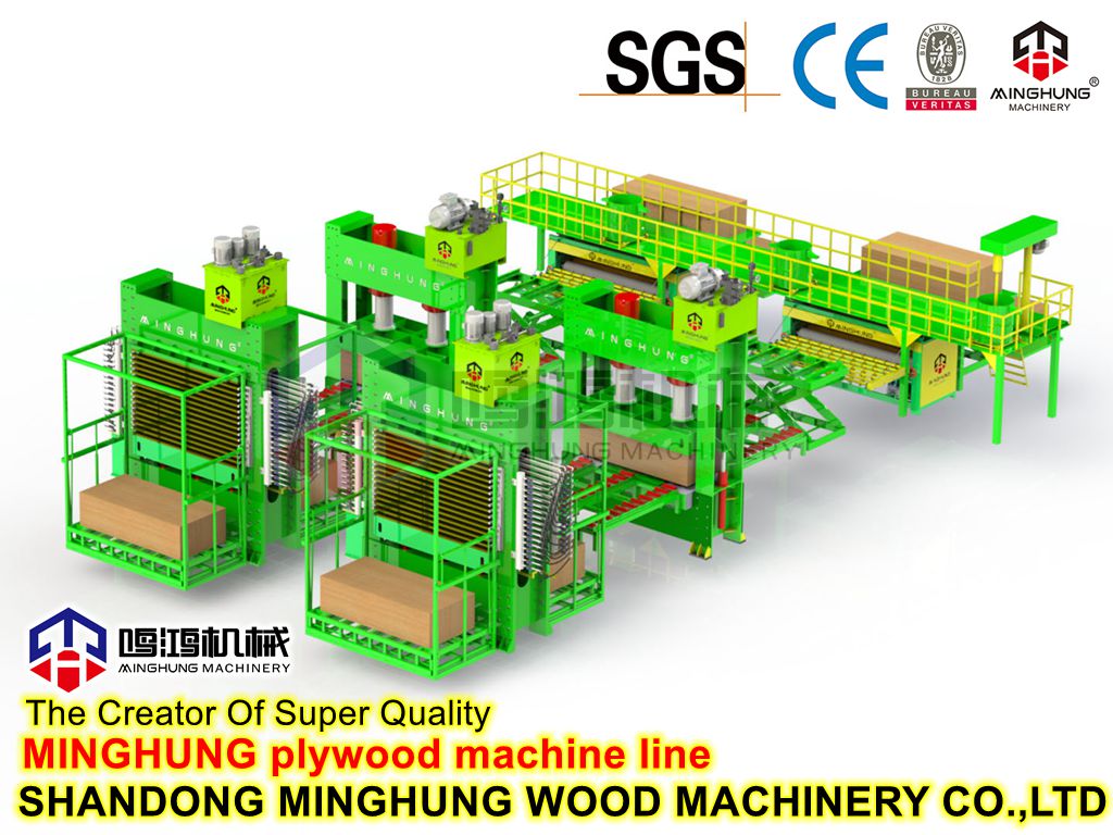 Machine de contreplaqué de Chine pour l'industrie des scieries de contreplaqué