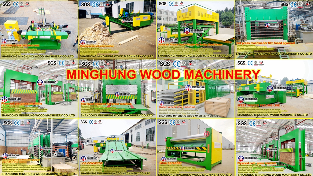 MINGHUNG machines à contreplaqué