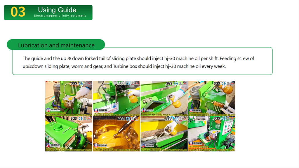 MINGHUNG Manuel d'affûtage de lames 20