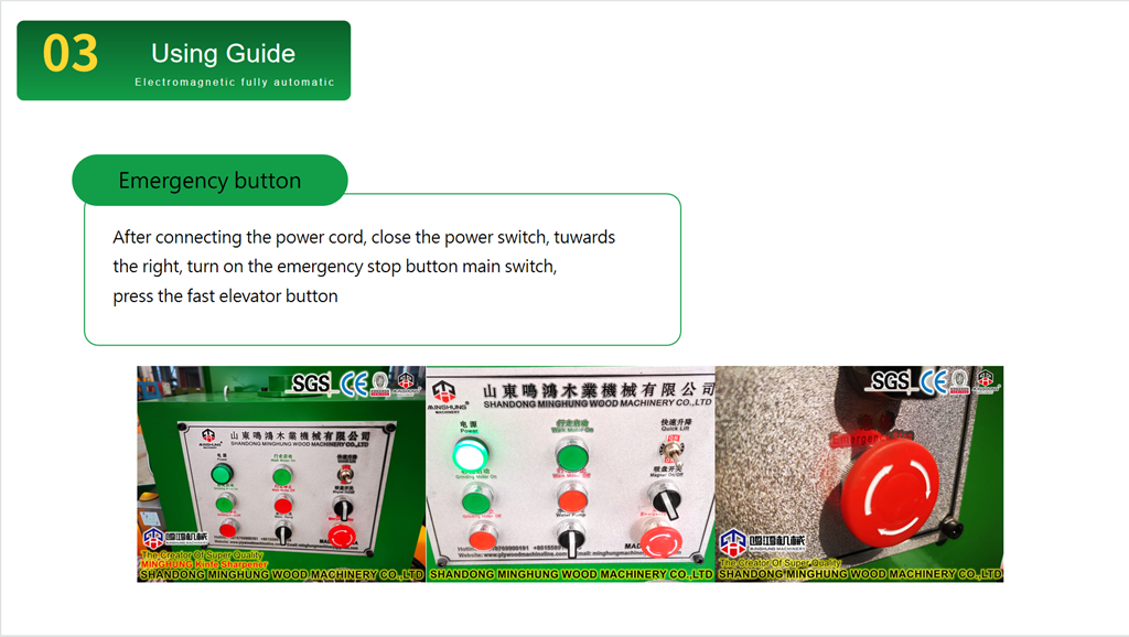 MINGHUNG Manuel d'affûtage de lames 10