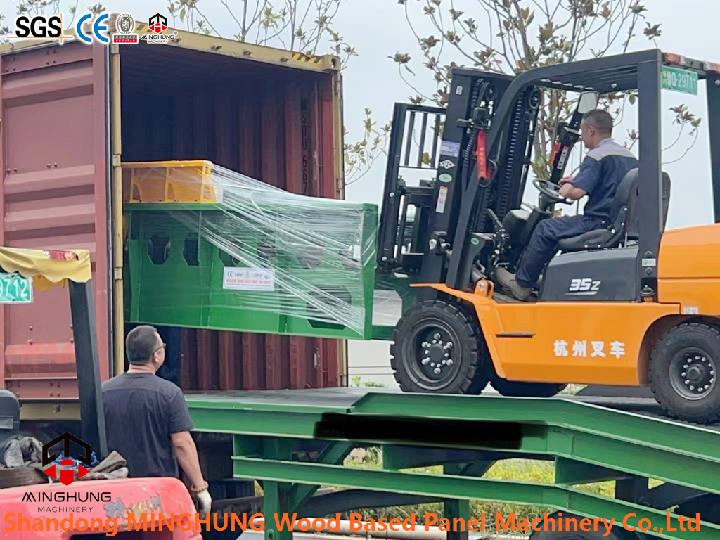 chargement de la machine &agrave; contreplaqu&eacute; minghung (8)
