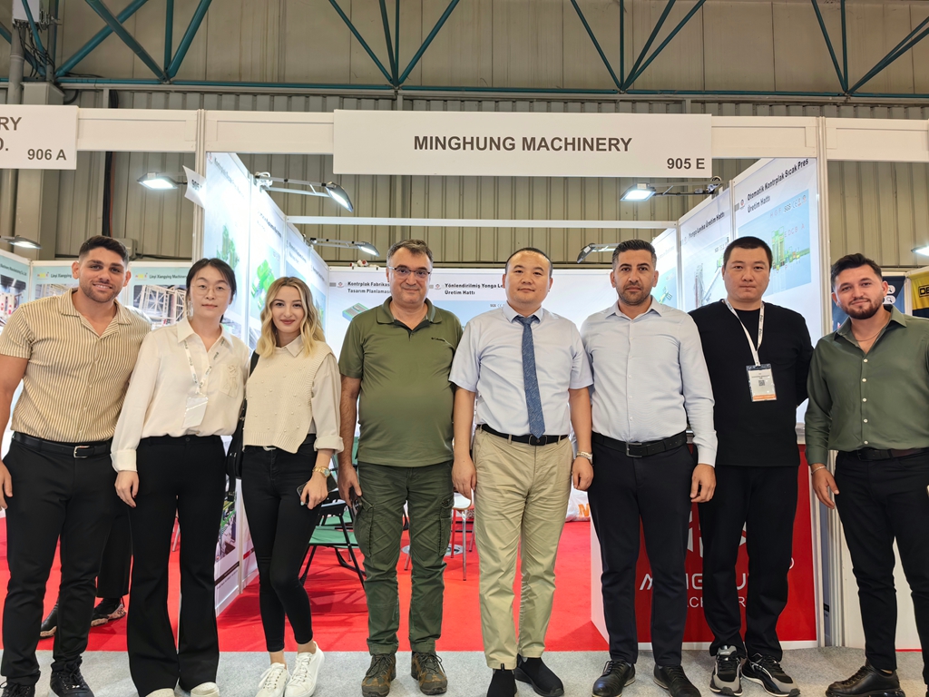 MINGHUNG fournisseur de ligne de production MDF