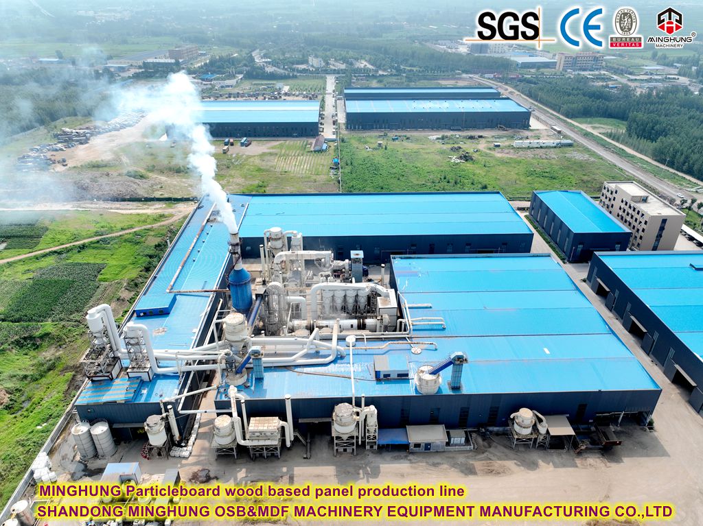 MINGHUNG Ligne de production de panneaux de particules