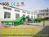 Écorceuse de bûches de bois rotative hydraulique
