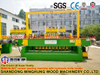 Machine à éplucher rotative de 2700 mm avec système hydraulique pour bois dur de hêtre
