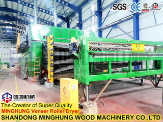 Machine de séchage de placage de tambour Minghung