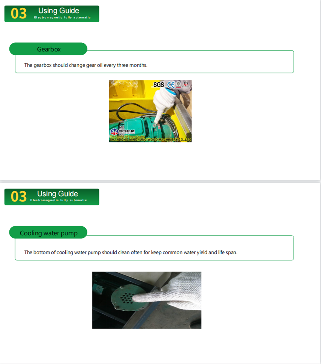 MINGHUNG Manuel d'affûtage de lames 21+22